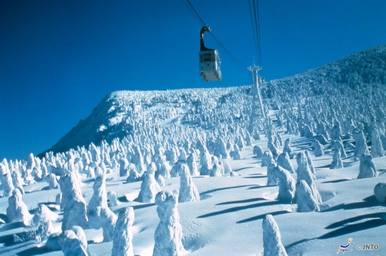 Du lịch Nhật Bản - Vườn cây băng giá trên núi Hakkoda